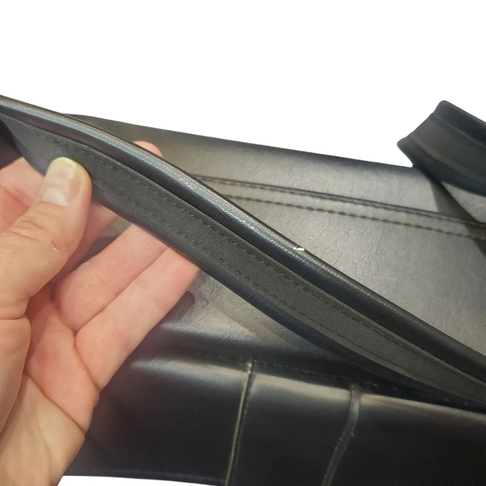 Vintage Polaroid Sonar Autofocus Folding Camera Case Bag SX-70 SLR 680 Black